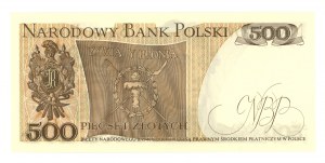 500 złotych 1976 - seria AK