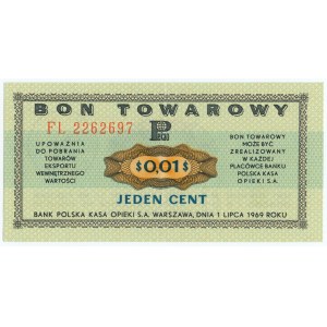 PEWEX - 1 cent 1969 - seria FL