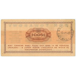 PEWEX - 5 centów 1969 - seria GA