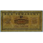 PEWEX - 5 centów 1969 - seria GA