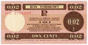 PEWEX - 2 cents 1979 - HO series (small)