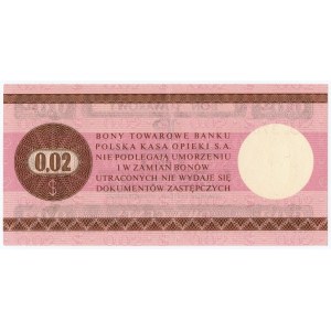 PEWEX - 2 centy 1979 - seria HO (mały)