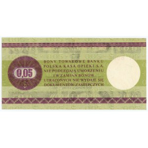 PEWEX - 5 centów 1979 - seria HA (mały)