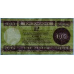 PEWEX - 5 centów 1979 - seria HA (mały)