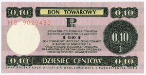 PEWEX - 10 cents 1979 - HB series (small)