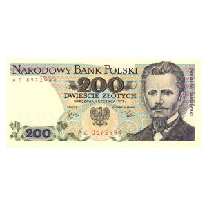 200 złotych 1979 - seria AZ