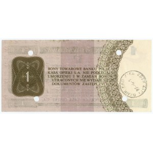 PEWEX - 1 dolar 1979 - seria HD - skasowany