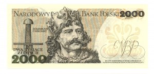 2.000 zloty 1979 - Serie AB 0500180