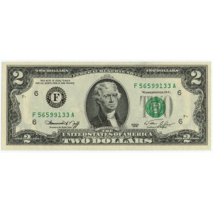 USA - 2 dolary 1976 - Green Seal