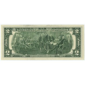 USA - 2 dolary 1976 - Green Seal