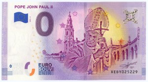 0 euros 2019 - John Paul II