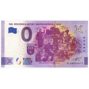 0 euro 2020 - 100. Rocznica Bitwy Warszawskiej 1920