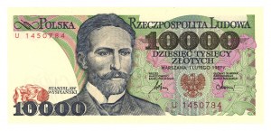 10,000 zloty 1987 - U series