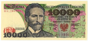 10.000 złotych 1988 - seria AL