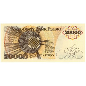 20.000 złotych 1989 - seria T