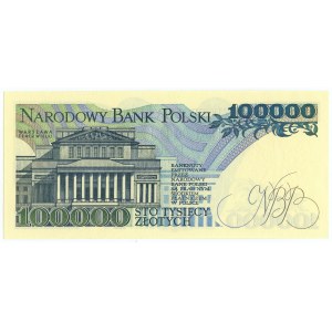 100.000 złotych 1990 - seria BA