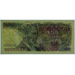 2.000.000 złotych 1992 - seria A z błędem KONSTYTUCYJ...Y