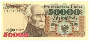50,000 zloty 1993 - T series