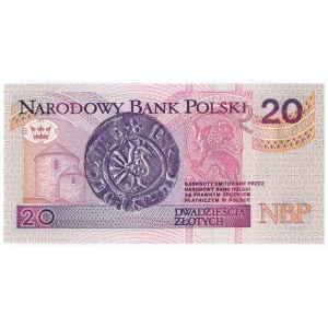 20 złotych 1994 - seria zastępcza ZA