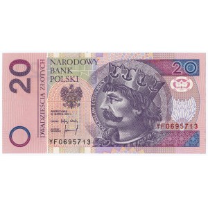 20 złotych 1994 - seria zastępcza YF