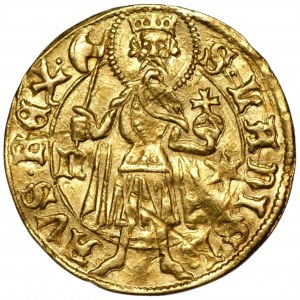 Ladislav III Varna (1434-1444) - dukát (goldgulden) bez dátumu, mincovňa Nagybania