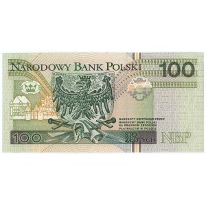 100 złotych 1994 - seria AA 0037777 - ciekawa numeracja