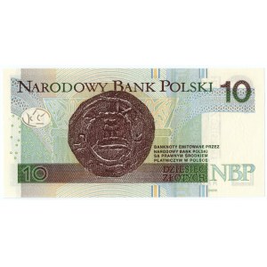 10 złotych 2012 - seria AA 0064802