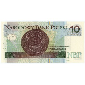 10 złotych 2016 - seria AW 6623000