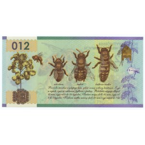 PWPW - Pszczoła Miodna 012 bez serii oraz numeracji