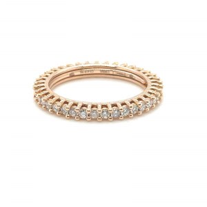 18K ROSE GOLD RING 3.28 GR WITH DIAMOND - JG4041798