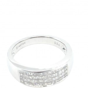 18K WHITE GOLD RING 4.90 GR WITH 1.50 CT DIAMOND - RNG30308