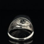 RING WITH BLACK DIAMOND AND BRILLIANTS - RNG30402