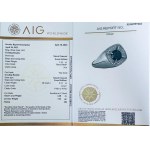 RING WITH BLACK DIAMOND AND BRILLIANTS - RNG30402