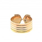 GOLD RING 4.10 GR WITH DIAMONDS - DHR30509