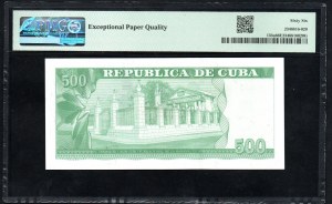 Cuba. Banco Central de Cuba 500 Pesos 2019 Commemorativo