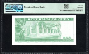 Cuba. Banco Central de Cuba 500 Pesos 2019 Commémoratif