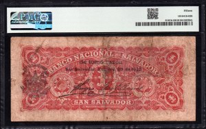 El Salvador. Banco Nacional 1 Peso 1913