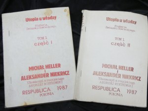 Utopia u władzy Michał Heller i Aleksander Niekricz [Lublin] : 