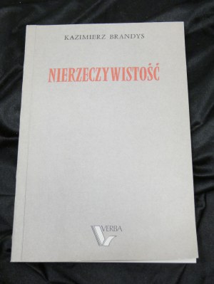 Zweiter Kreislauf Unwirklichkeit / Kazimierz Brandys Veröffentlicht, Chotomów : Verba, 1989.