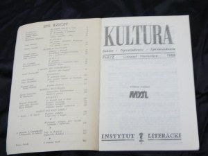 druhý náklad Kultura Paříž 1988 národní vydání myšlenka