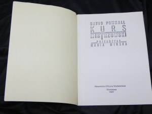 second circulation Master class / David Pownall 1987