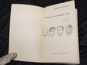 Tomek na tropach Yeti / Alfred Szklarski ; [ill. Jozef Marek]. 1a edizione di massa 1971