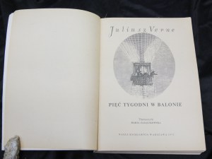 Cinque settimane in pallone / Jules Verne 1975