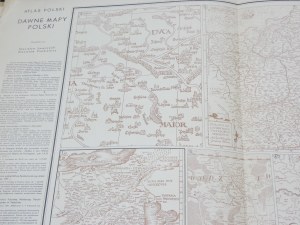 Atlas of Poland Notebook 1-2-3 1953 1954