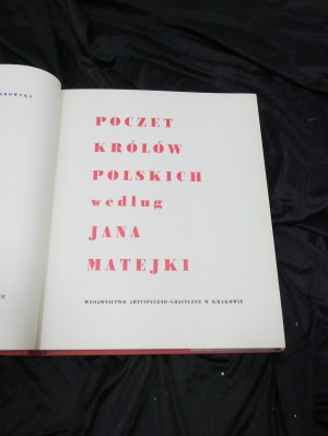 Poczet królów polskich według Jana Matejki 1961
