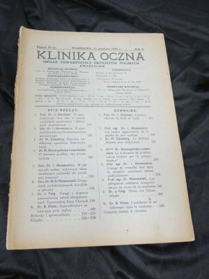 Klinik für Augenheilkunde 1928 JAHR 6 Heft 4