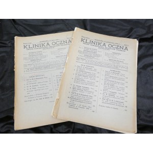 Clinica oftalmica 1928 ANNO 6, quaderni 2 e 3
