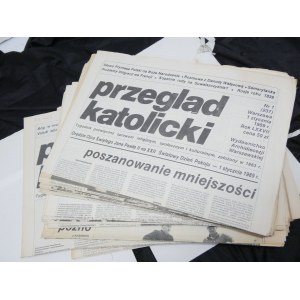 Przegląd Katolicki rocznik 1989 kompletny nieoprawiony nr 1-53
