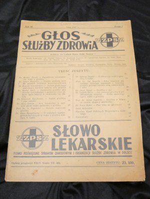 Słowo Lekarskie anno III quaderno 1 1947