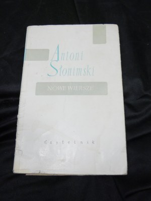 Nowe wiersze / Antoni Słonimski 1959